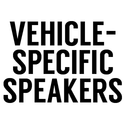 All Vehicle-Specific Speakers