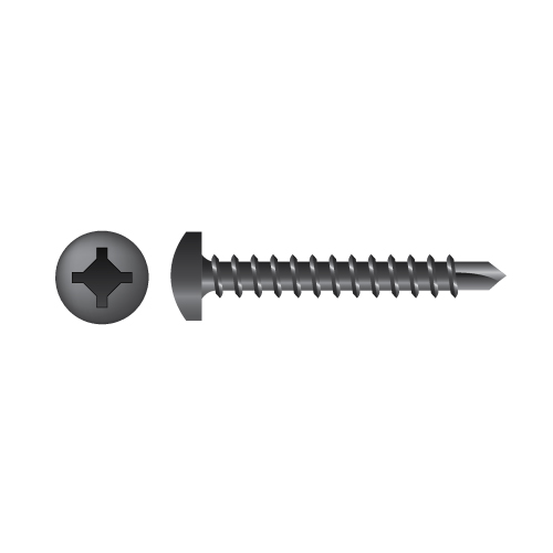 Self Drilling Quadrex Pan Head Screws (#8 x 1/2