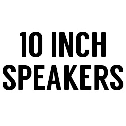 All 10" Speakers