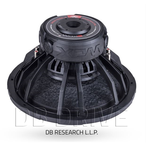 DB Drive WDX G2 Competition Subwoofer (15" 1250W RMS Dual 4 Ohm