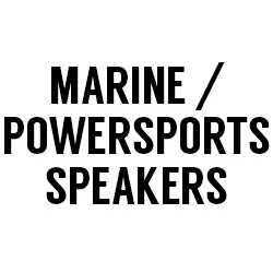All Marine / Powersports Speakers